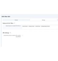Φίλτρα με SEO Url