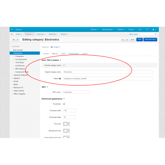 Auto Title Creation