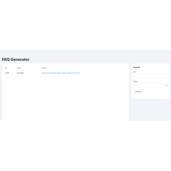 FAQ Generator με AI