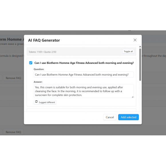 FAQ Generator με AI