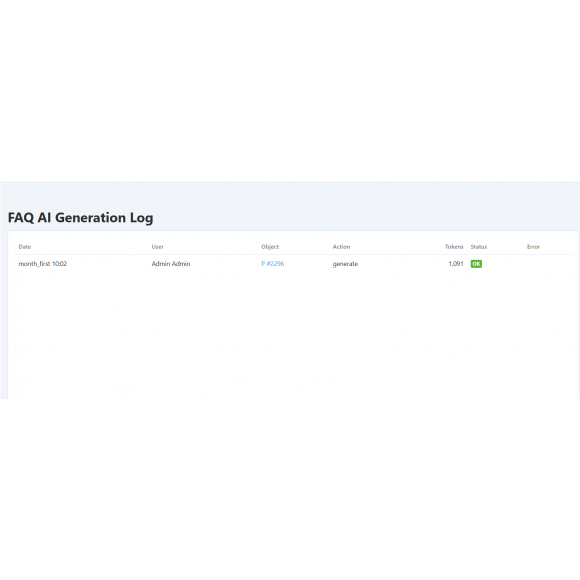 FAQ Generator με AI