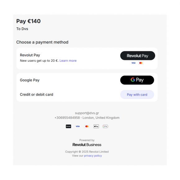 Revolut payments for CS-Cart