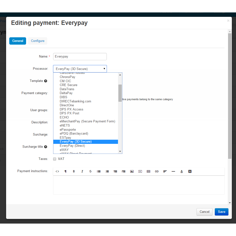 EveryPay για CS-Cart - CS-Cart Payments/Πληρωμές at Cscart.Biz | CS ...